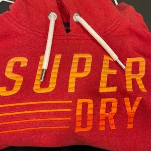 Super Dry Red Hoodie